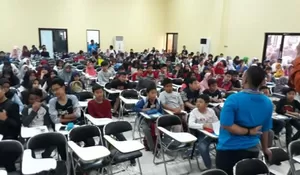 Ribuan Siswa Ikuti Try Out  di Jungleland Sentul