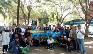 PMII Isi Liburan Dengan Ziarah dan Tadabur Alam