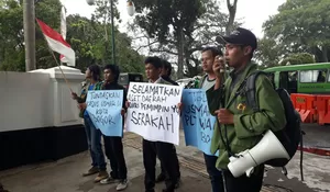 Mahasiswa Tolak Usmar Jadi Plt Wali Kota