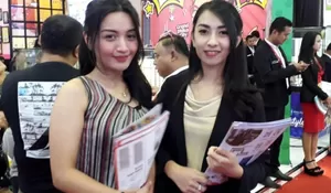 SPG Cantik Ramaikan Kampanye di Pilwalkot Bogor