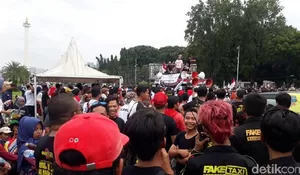 Aliando dan Polisi Terlibat Aksi Saling Dorong