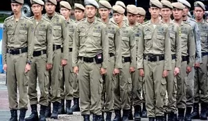 Anggota Trantib Yang Jago Futsal