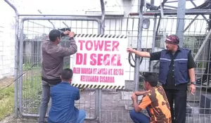 Warga Minta Tower BTS Kampung Anyar Dibongkar