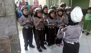 Ratusan Siswa PAUD Sambut Hari Kartini