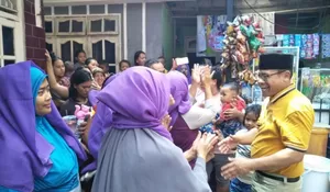 STS Dengarkan Curhat Warga Kesulitan Air Bersih