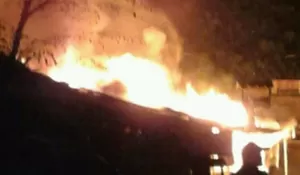 9 Bangunan di Karadenan Ludes Terbakar