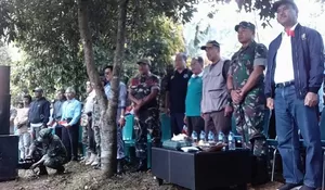 Danrem Suryakancana Kukuhkan 200 Relawan Bela Alam