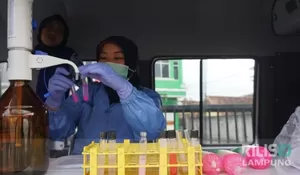 Dinkes Kota Bogor Uji Lab Takjil Jalanan