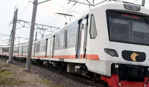 Uji Coba Kereta Bandara Soetta ke Bekasi