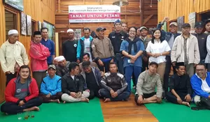 AHLI WARIS HALIMAH RAIS TIDAK INGIN MEREBUT TANAH SARONGGE DARI PETANI