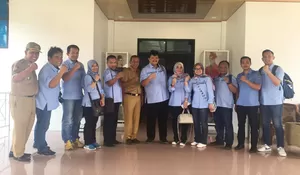 Kunjungi Palu, PDAM Tirta Pakuan Serahkan Bantuan Korban Gempa