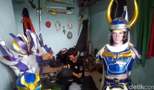 Pasarkan Kostum Cosplay di Jabodetabek hingga Luar Negeri
