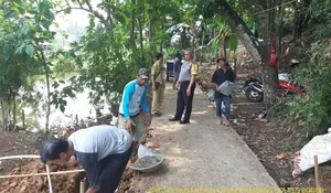 Bareng Warga Tingkatkan Infrastruktur Desa