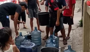 Debit Air Ciburial Kecil, Pasokan PDAM Terganggu