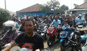 Hadiri Pengocokan, Asep Hudri Dikawal Ribuan Pendukung