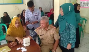 Cegah Kaki Gajah, UPT Kesehatan Ajak Camat Blusukan