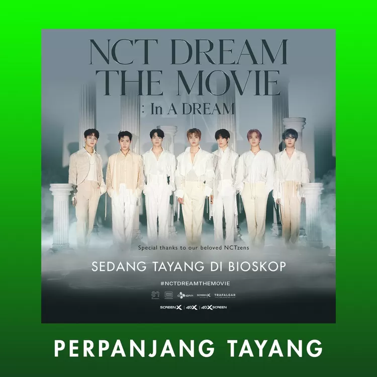 Keseruan Nctzen Indonesia Saksikan Film Nct Dream The Movie In A Dream