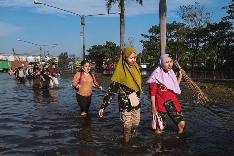 Gelombang Air Laut Setinggi Meter Berpotensi Terjadi Di Pesisir Pulau