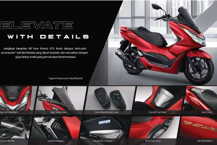 Honda PCX 2023 Tampil Lebih Agresif Ketimbang Yamaha Berikut