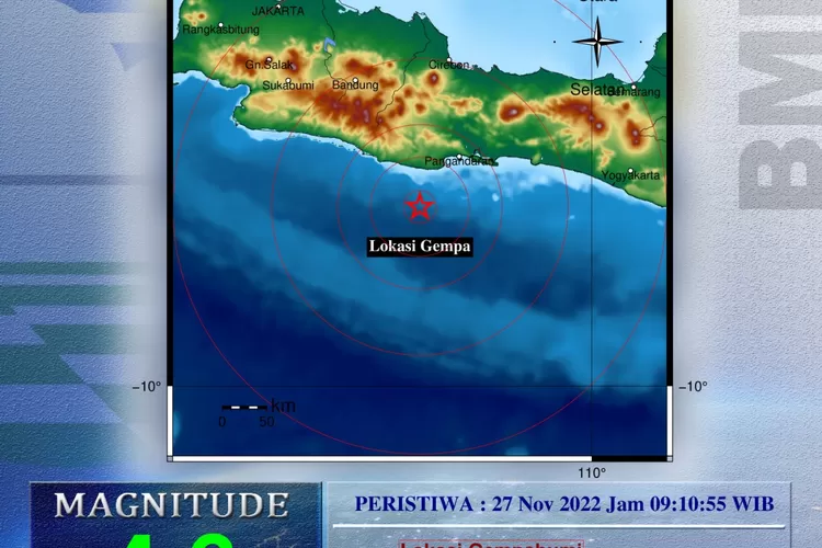 Gempa Tektonik Guncang Pangandaran Dan Sekitarnya BMKG Sebut Tak