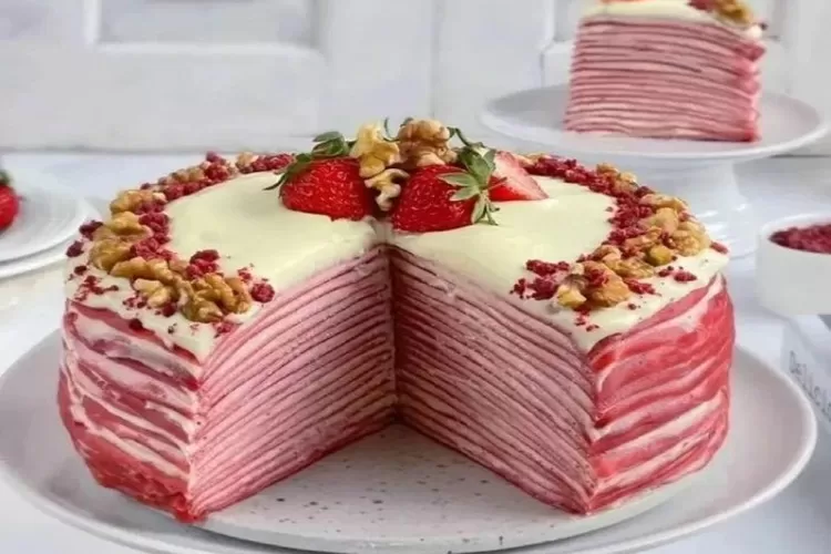 Bikinnya Gampang Dan Anti Gagal Begini Cara Buat Mille Crepes Red