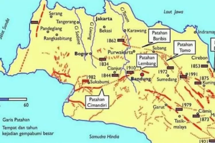 Sesar Aktif Di Pulau Jawa Berpotensi Sebabkan Gempa Bumi Salah