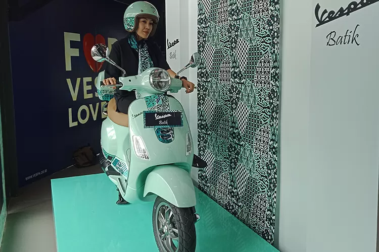 Vespa Batik Resmi Mengaspal Di Jogja Harga Otr Nya Tembus Rp Juta