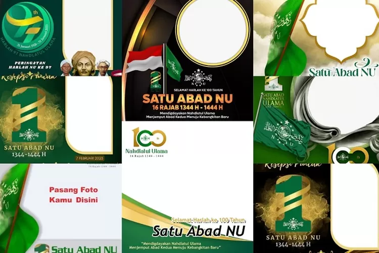 Link Twibbon Abad Nu Desain Baru Lengkap Dengan Cara