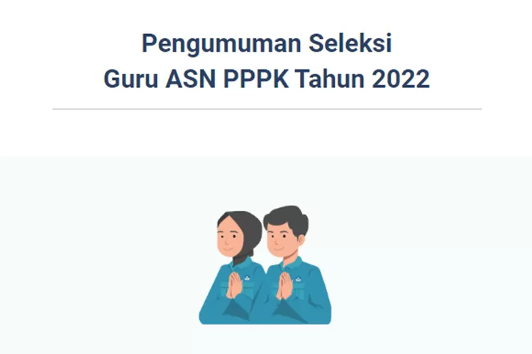 Pengumuman Hasil Seleksi Asn Pppk Guru Ditunda Sampai Kapan Ini