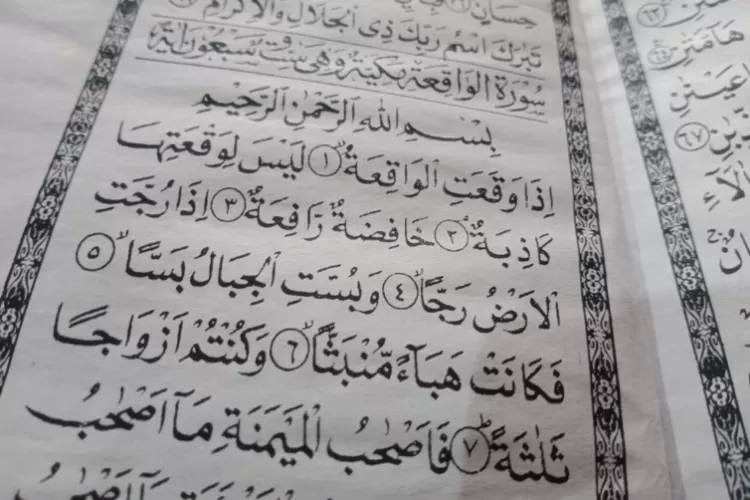 Manfaat Membaca Surat Al Waqiah Salah Satunya Dijauhkan Dari