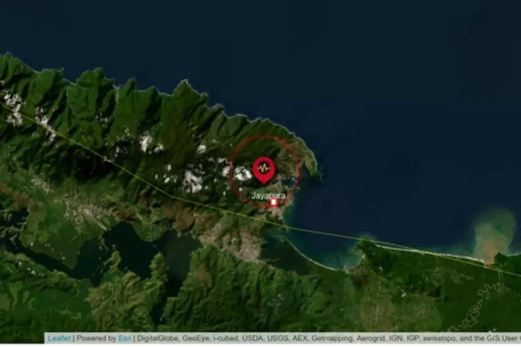 Gempa Susulan M Guncang Kota Jayapura Papua Skala Intensitas