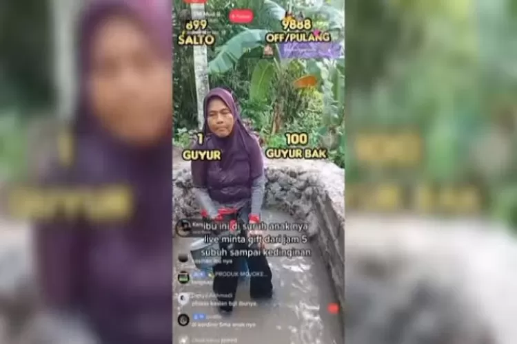 Gara Gara Viral Video TikTok Ibu Tua Mandi Lumpur Berjam Jam Sultan