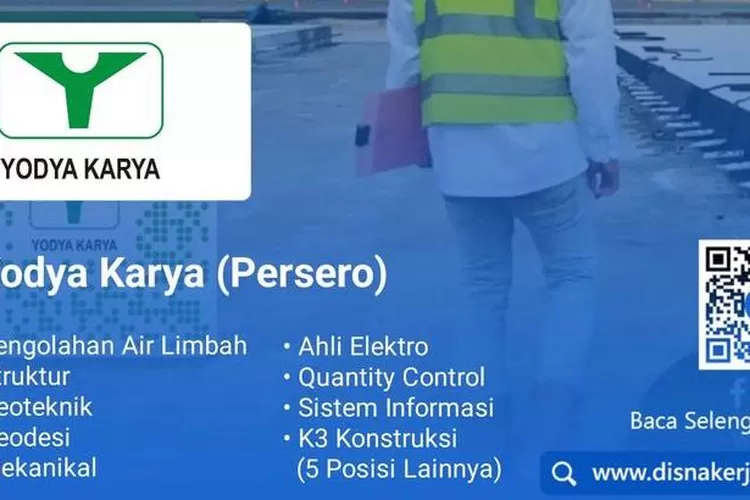 Info Loker Bumn Pt Yodya Karya Persero Ada Posisi Lowongan