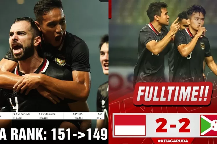 Timnas Indonesia Naik Ke Peringkat 149 Dunia FIFA Jordi Amat Jadi Juru