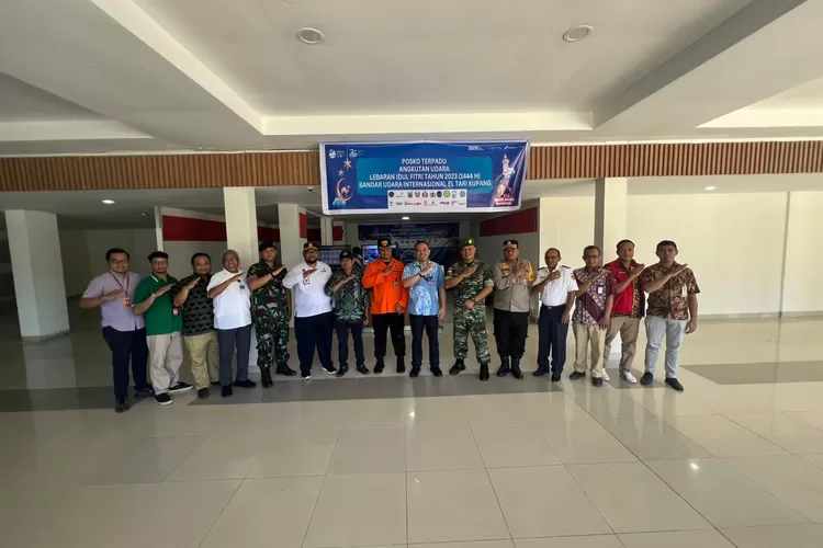 Bandara El Tari Kupang Membuka Posko Terpadu Hari Raya Idul Fitri 2023