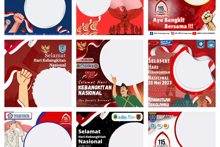 Link Twibbon Hari Kebangkitan Nasional Dengan Desain Epik Dan