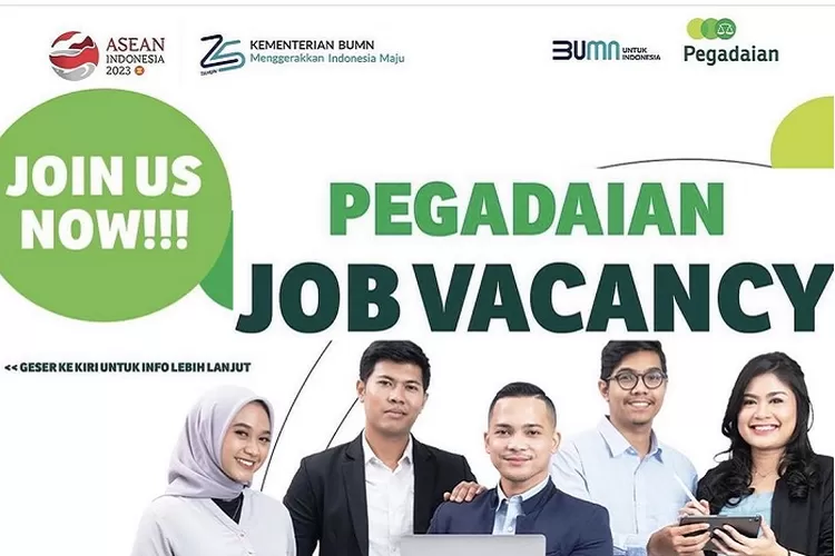 INFO LOKER JUNI 2023 PT Pegadaian Buka Lowongan Kerja Untuk 3 Posisi