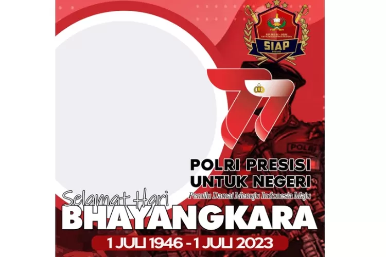 Link Twibbon Hut Bhayangkara Ke Tahun Desain Paling Keren