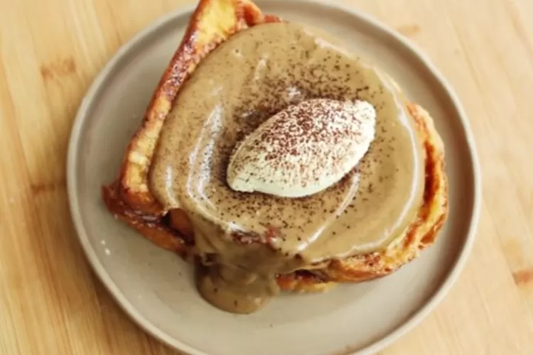 Resep French Toast With Coffee Custard Ala Chef Devina Hermawan Yang