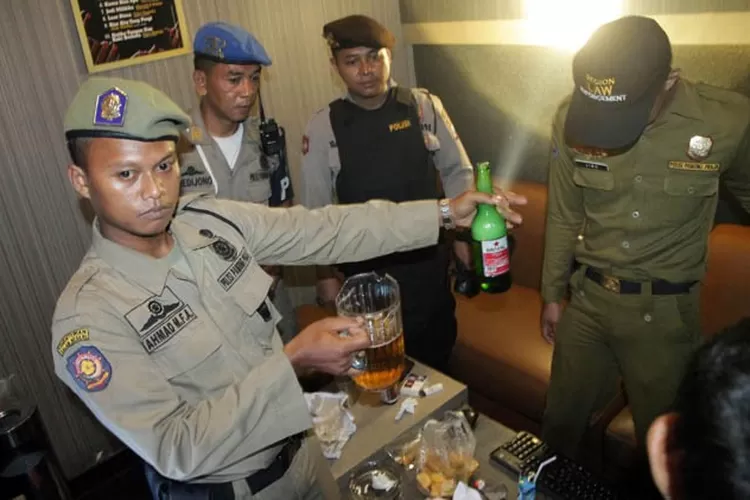 Keras Ke Tempat Hiburan Malam Sanksi Dari Satpol Pp Hanya Tipiring