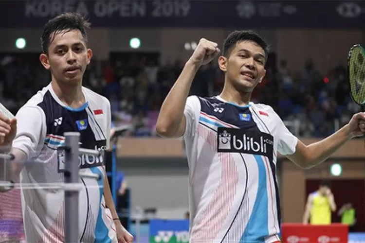 Muhammad Rian Ardianto (kiri) dan Fajar Alfian. (Foto: Badminton Indonesia)