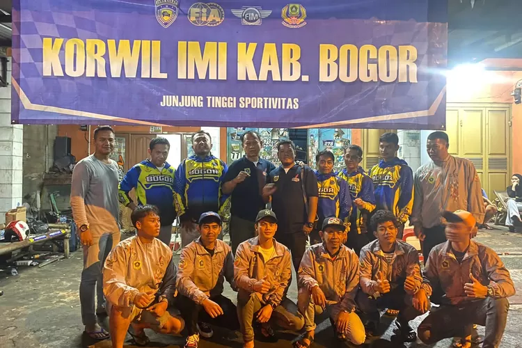 Balap Motor Kabupaten Bogor Optimis Juara Umum Porprov Metropolitan