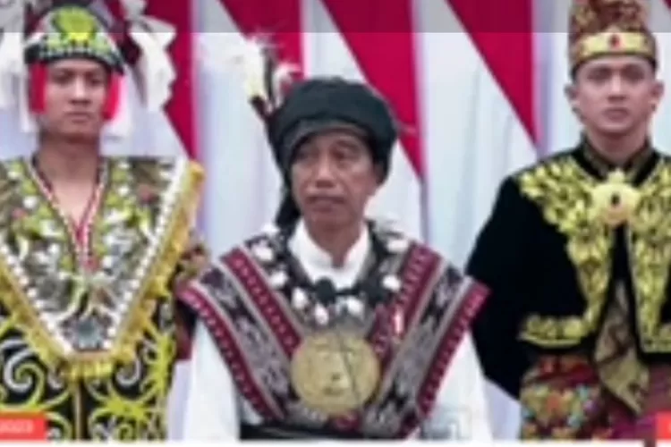 Jokowi Pakai Baju Adat Tanimbar Di Sidang Tahunan MPR DPR Ini Makna Di