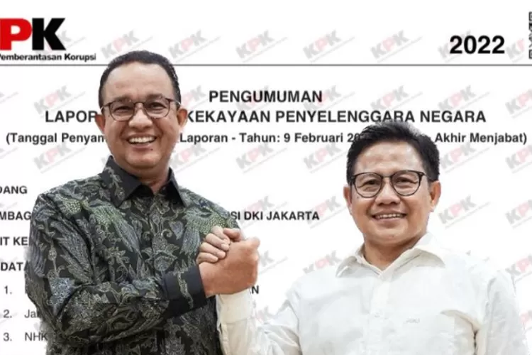 Harta Kekayaan Anies Baswedan Dan Cak Imin Capres Dan Cawapres Pada