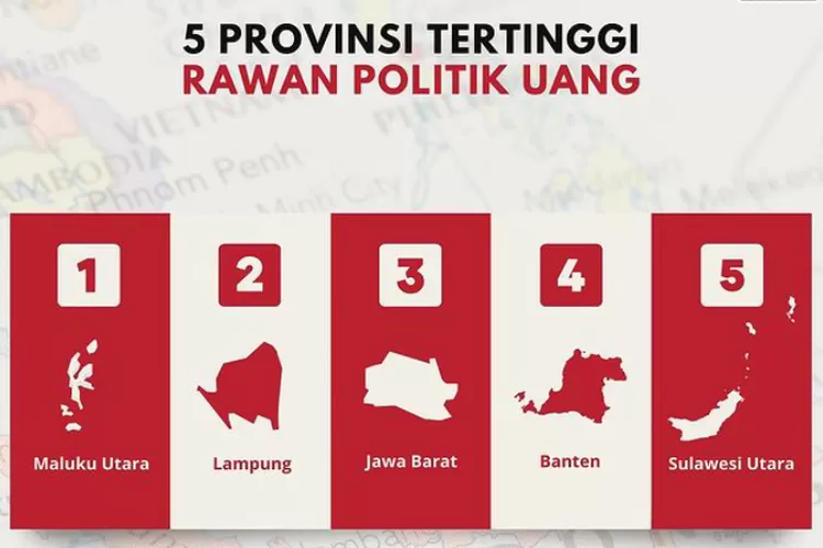 Catat Bawaslu Tetapkan Provinsi Ini Tertinggi Rawan Politik Uang