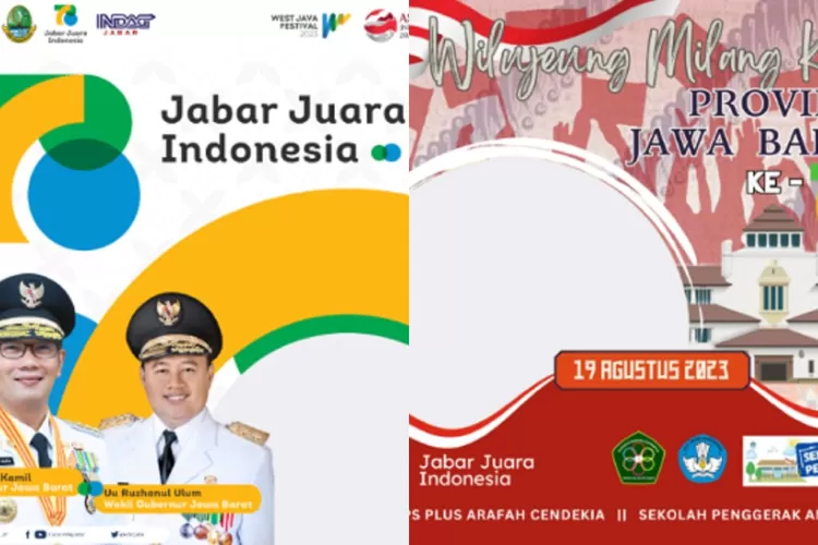 8 Twibbon Hari Jadi Provinsi Jawa Barat Ke 78 Tahun 2023 The Best Dan