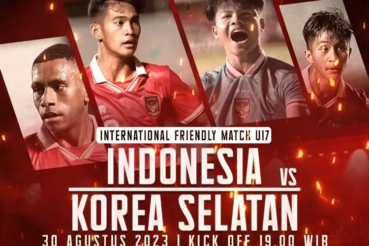 Timnas Indonesia Vs Korea Selatan U17 Main Kapan Live Dimana Jam