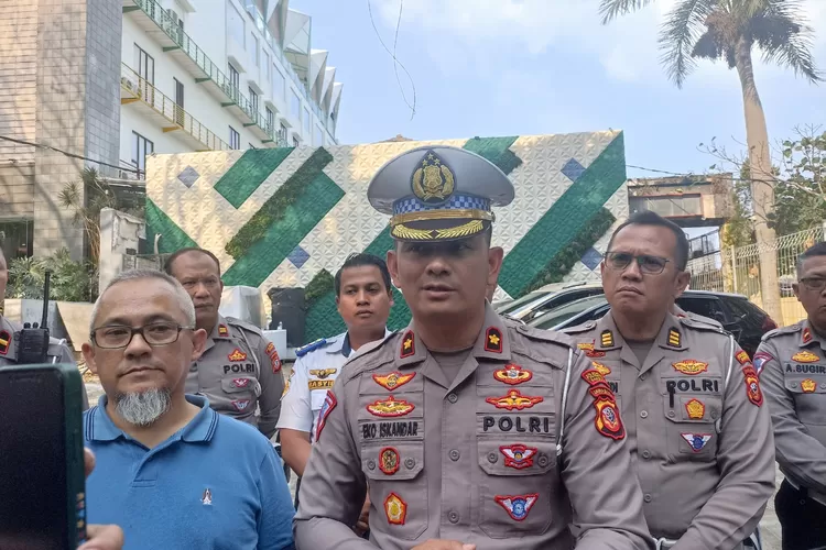 Pemberlakuan Dua Arah Jalan Sukajadi Kota Bandung Polisi Dan Dishub