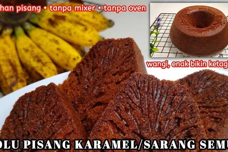 Empuk Dan Mengembang Begini Cara Membuat Resep Bolu Pisang Kukus