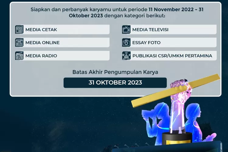 Pertamina Kembali LOMBA MENULIS Anugerah Jurnalistik Pertamina 2023